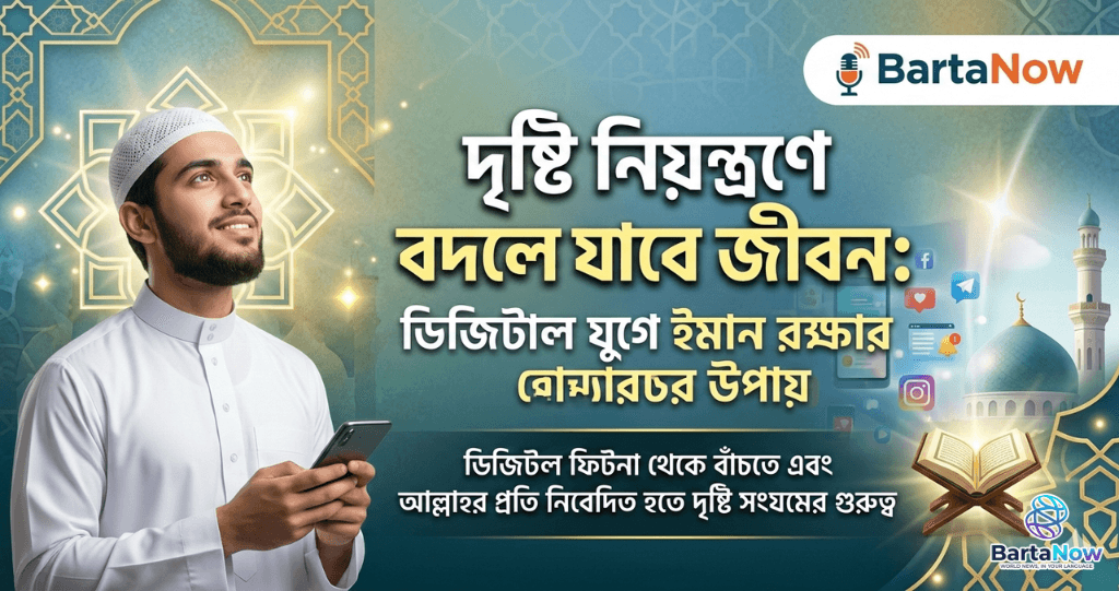 দৃষ্টি নিয়ন্ত্রণে বদলে যাবে জীবন: ডিজিটাল যুগে ইমান রক্ষার উপায়