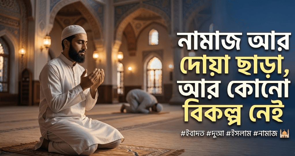 নামাজ আর দোয়া ছাড়া, আর কোনো বিকল্প নেই। BartaNow