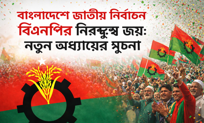 বাংলাদেশে জাতীয় নির্বাচনে বিএনপির নিরঙ্কুশ জয় নতুন অধ্যায়ের সূচনা