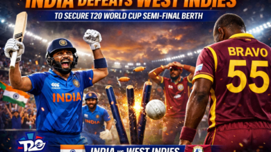 India Defeats West Indies to Secure T20 World Cup Semi-Final Berth