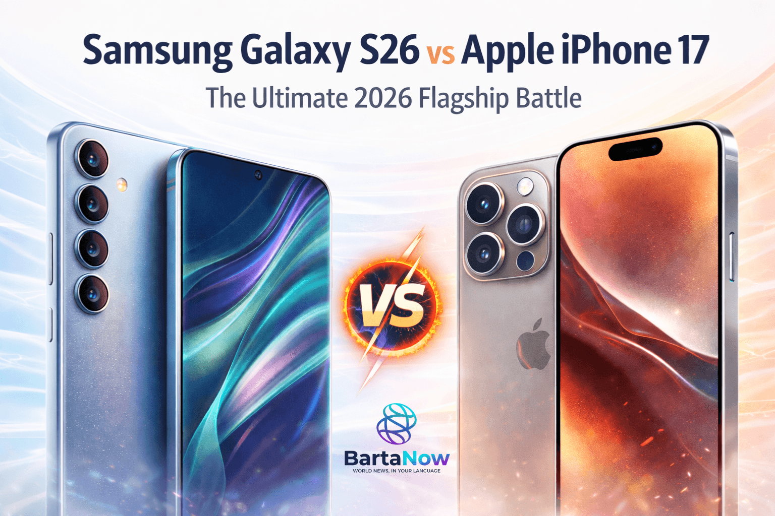 Samsung Galaxy S26 vs Apple iPhone 17: The Ultimate 2026 Flagship Battle