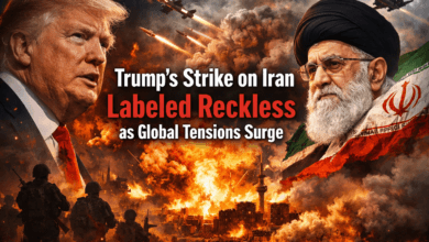 Trump’s Strike on Iran Labeled Reckless as Global Tensions Surge