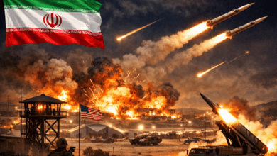 ইরানে হামলার পর মধ্যপ্রাচ্যের মার্কিন ঘাঁটিতে ইরানের পাল্টা ক্ষেপণাস্ত্র হামলা