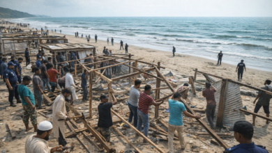 দখলমুক্ত কক্সবাজারের সুগন্ধা সৈকত