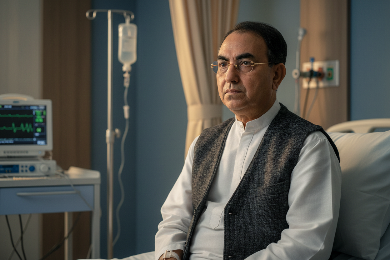 মির্জা আব্বাস অসুস্থ