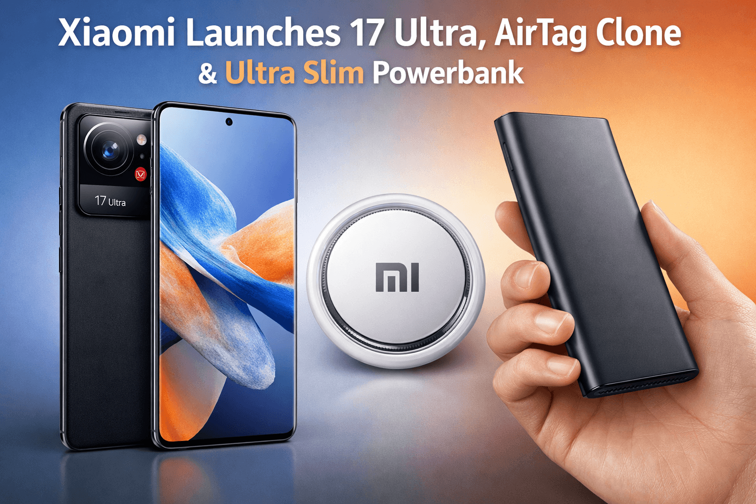 শাওমি ১৭ আল্ট্রা স্মার্টফোন এবং এয়ারট্যাগ ক্লোন সহ নতুন গ্যাজেট লঞ্চ