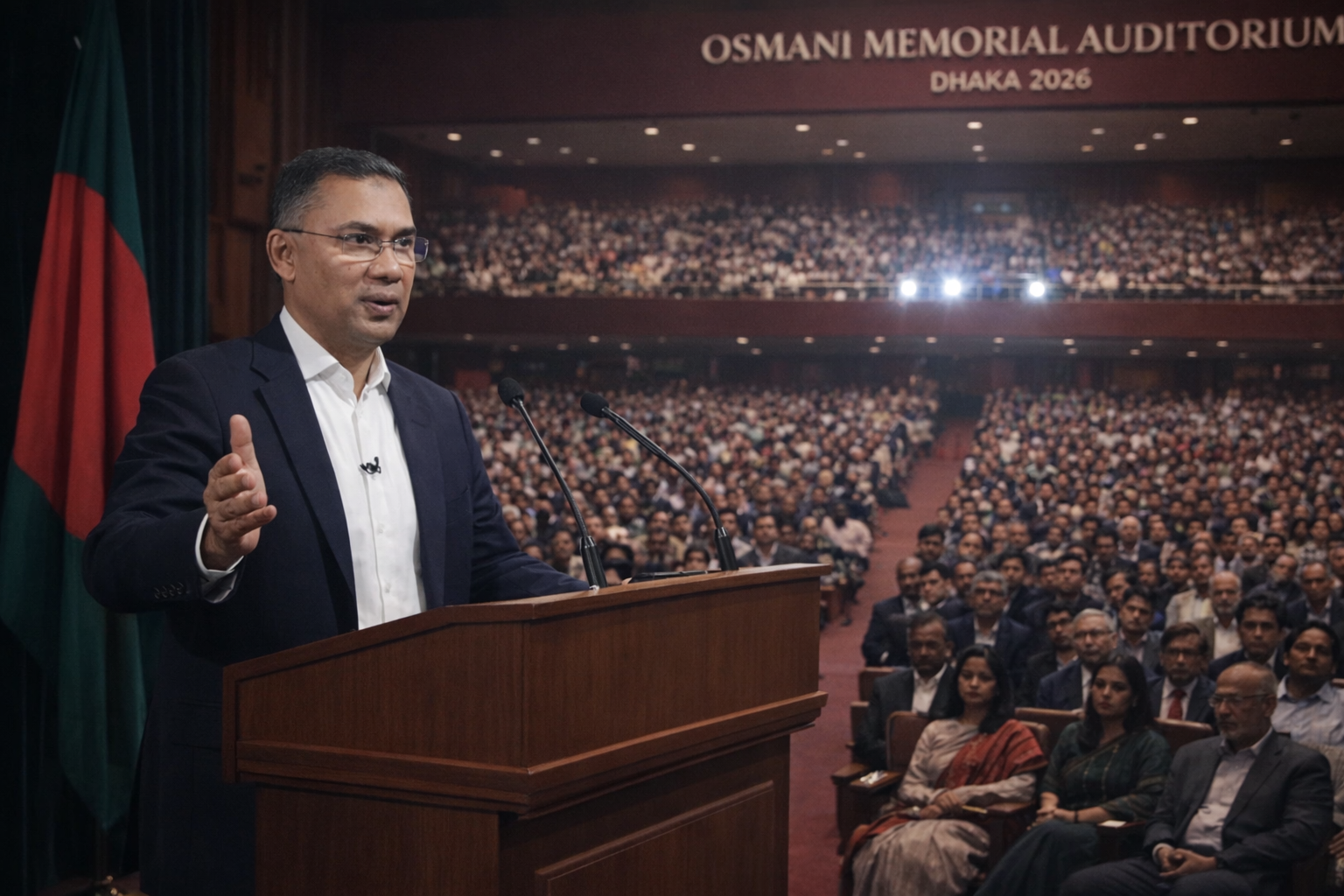 শান্তিপূর্ণ দেশ গড়ার বার্তা দিলেন তারেক রহমান - ২০২৬ আপডেট