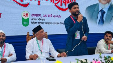 শাহজাহান চৌধুরী উখিয়া-টেকনাফের গণমানুষের নেতা: শাহাদাত হোসেন রিপন