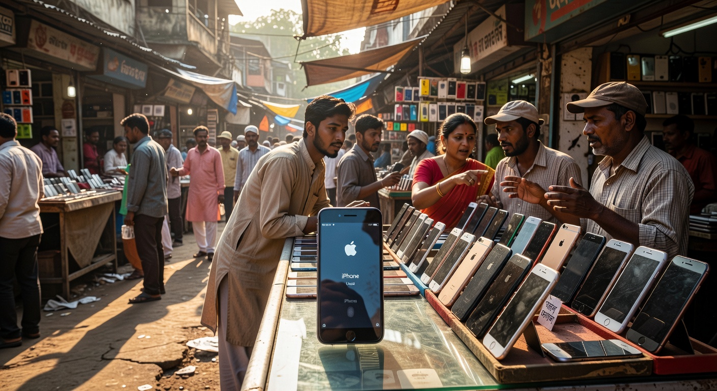 সেকেন্ড হ্যান্ড আইফোন কিনে প্রতারণা