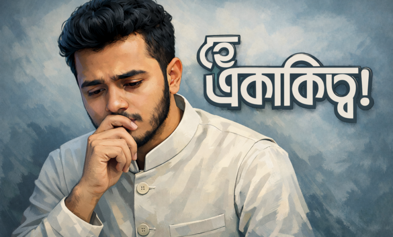 হে একাকিত্ব! আমার নীরব সঙ্গী